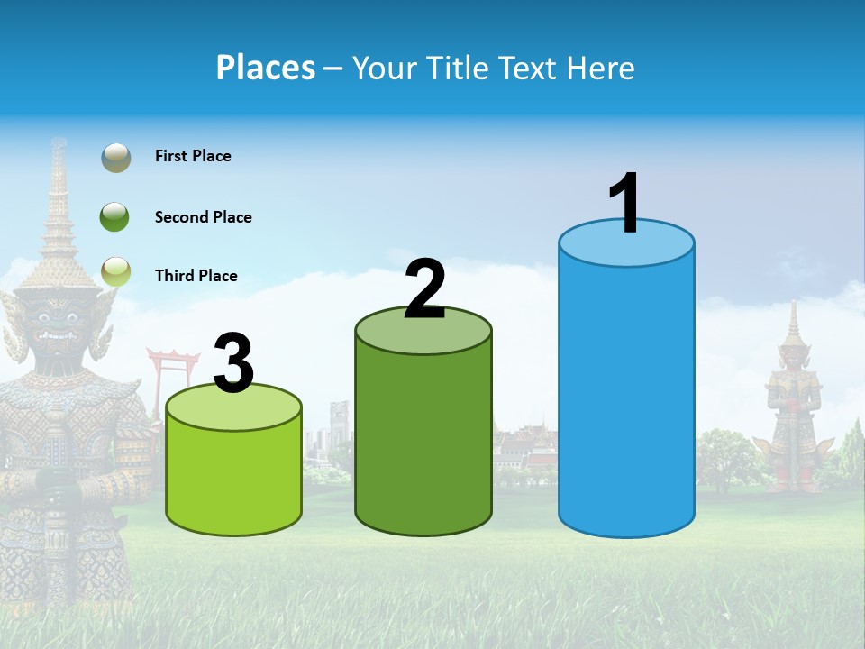 Summer Asia Countryside PowerPoint Template