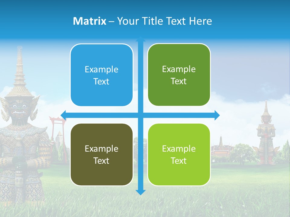 Summer Asia Countryside PowerPoint Template