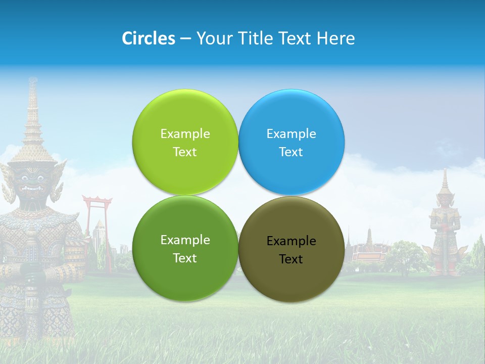 Summer Asia Countryside PowerPoint Template