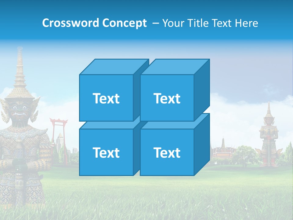 Summer Asia Countryside PowerPoint Template
