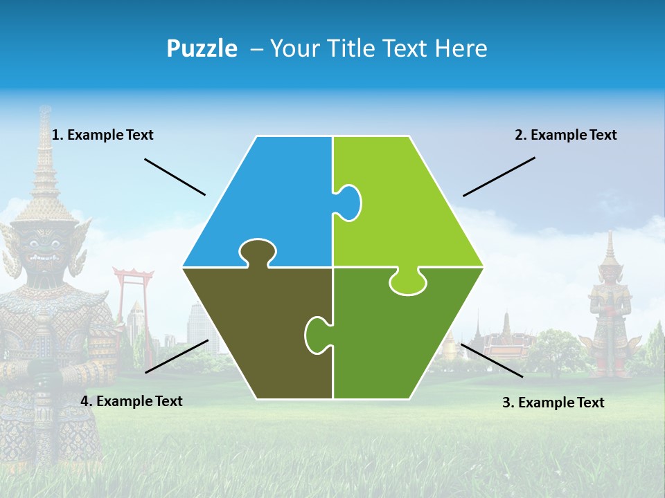 Summer Asia Countryside PowerPoint Template