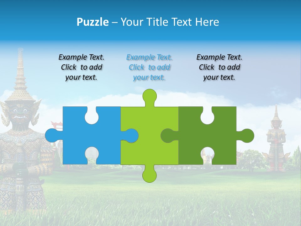 Summer Asia Countryside PowerPoint Template