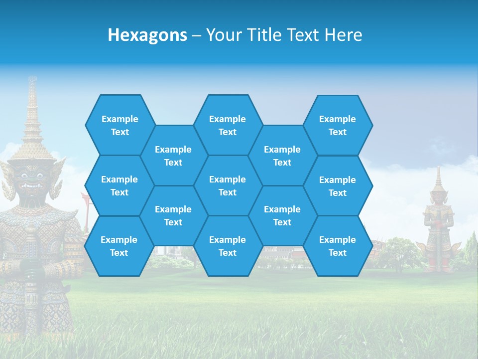 Summer Asia Countryside PowerPoint Template