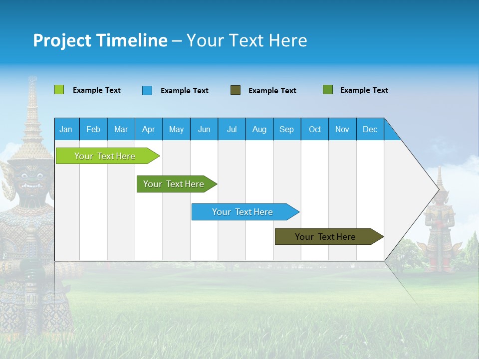 Summer Asia Countryside PowerPoint Template