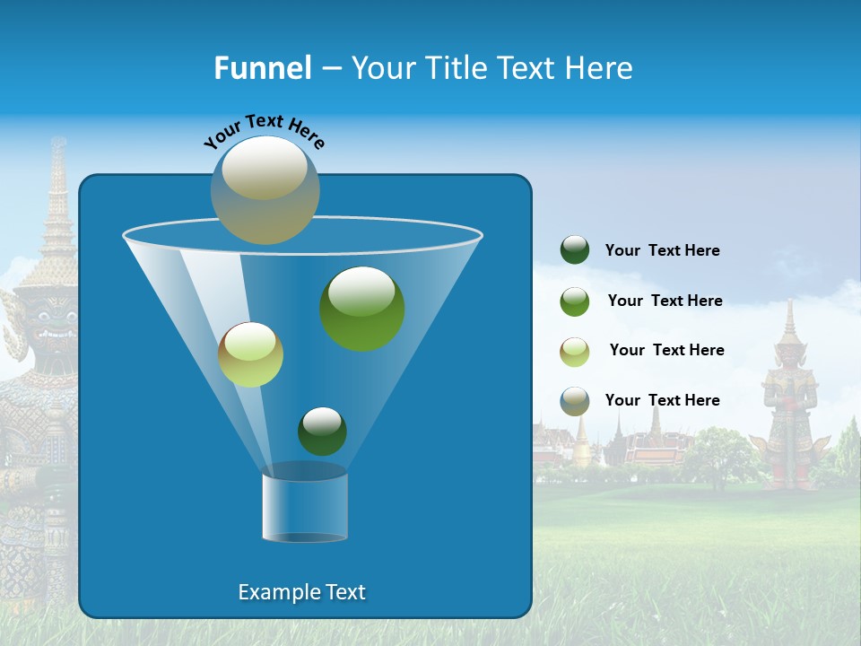Summer Asia Countryside PowerPoint Template