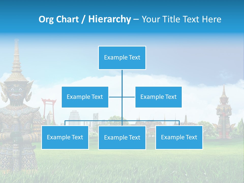 Summer Asia Countryside PowerPoint Template
