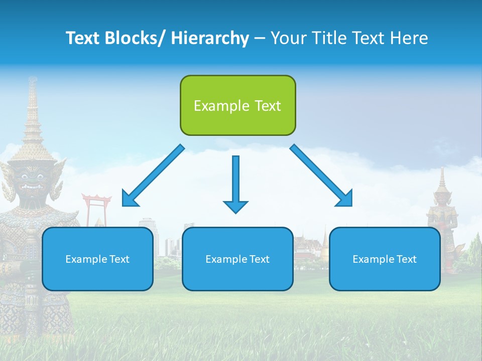 Summer Asia Countryside PowerPoint Template