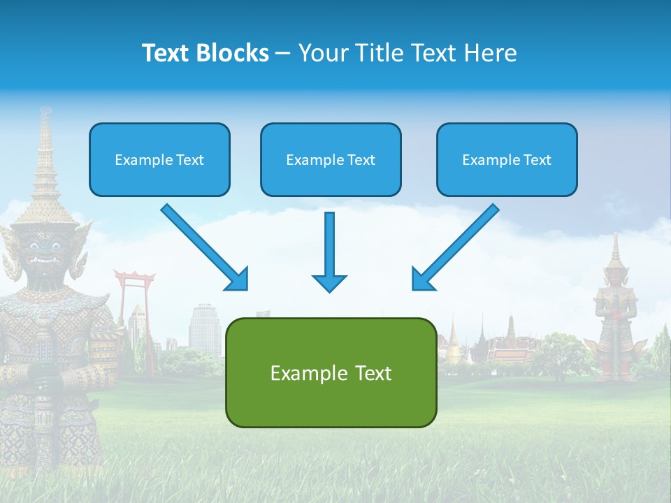 Summer Asia Countryside PowerPoint Template