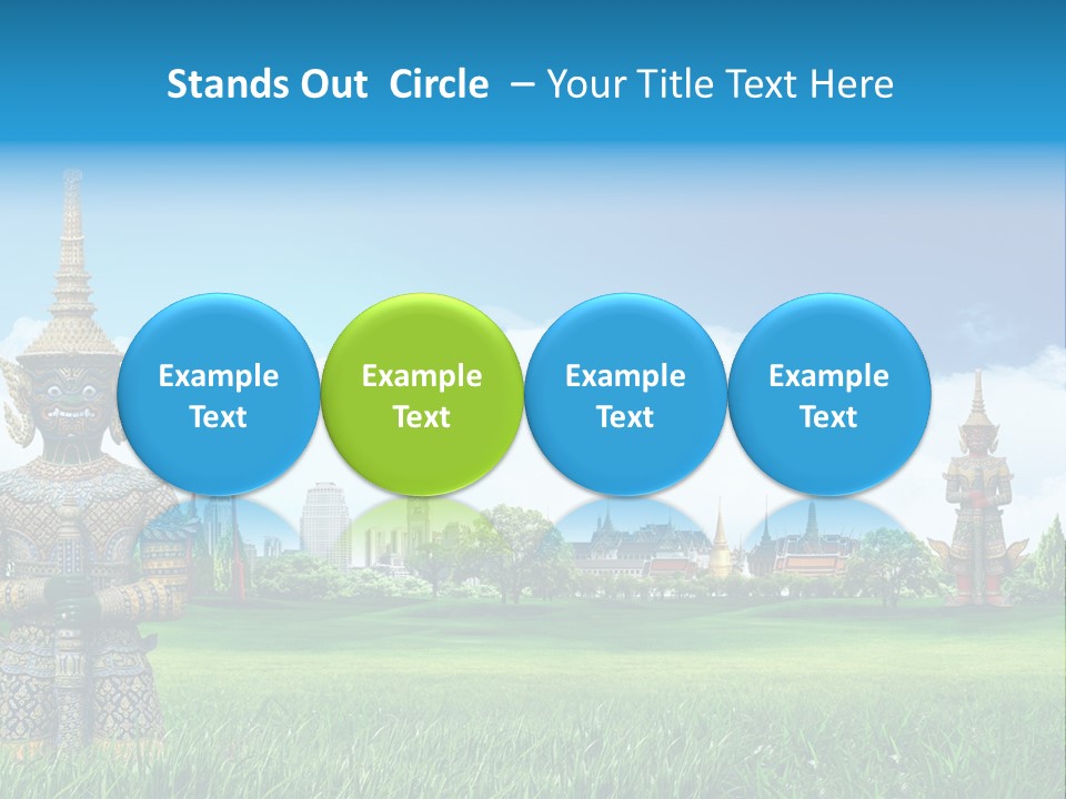 Summer Asia Countryside PowerPoint Template