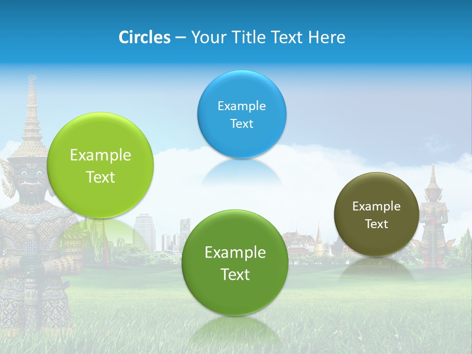 Summer Asia Countryside PowerPoint Template