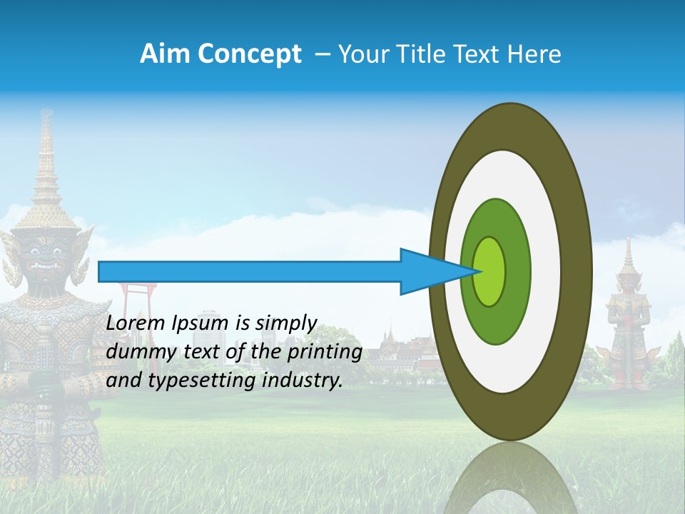 Summer Asia Countryside PowerPoint Template