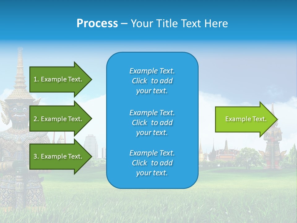 Summer Asia Countryside PowerPoint Template