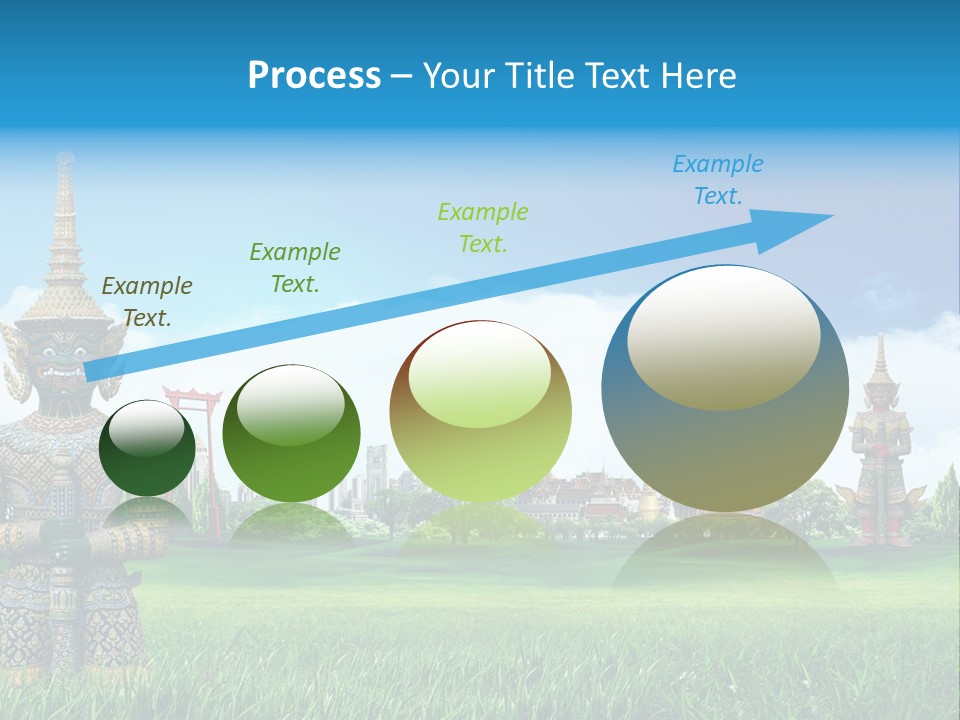 Summer Asia Countryside PowerPoint Template