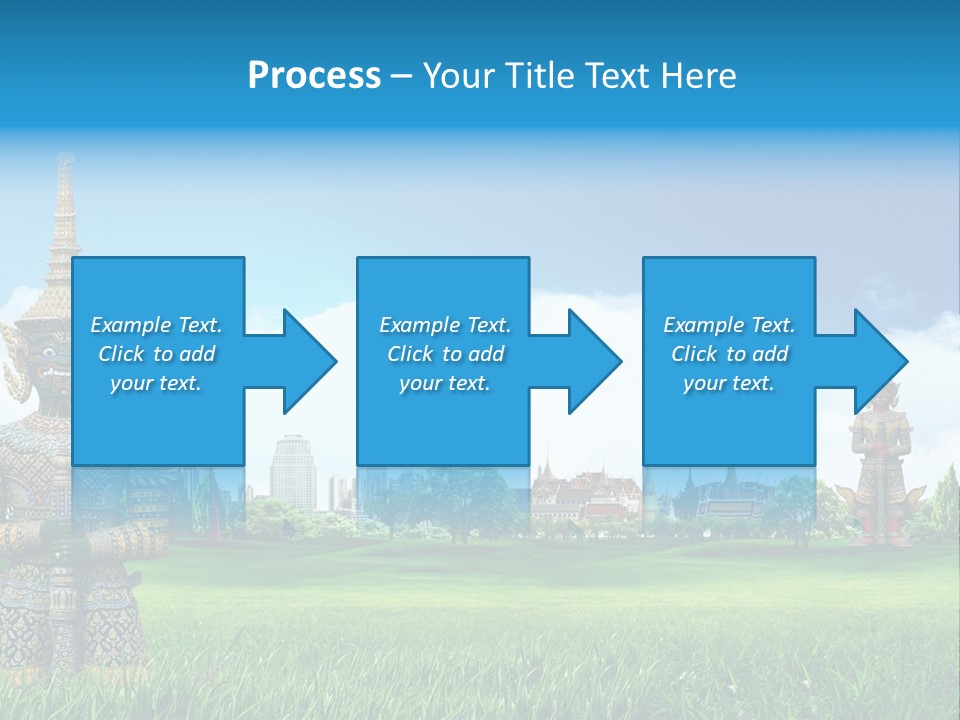 Summer Asia Countryside PowerPoint Template
