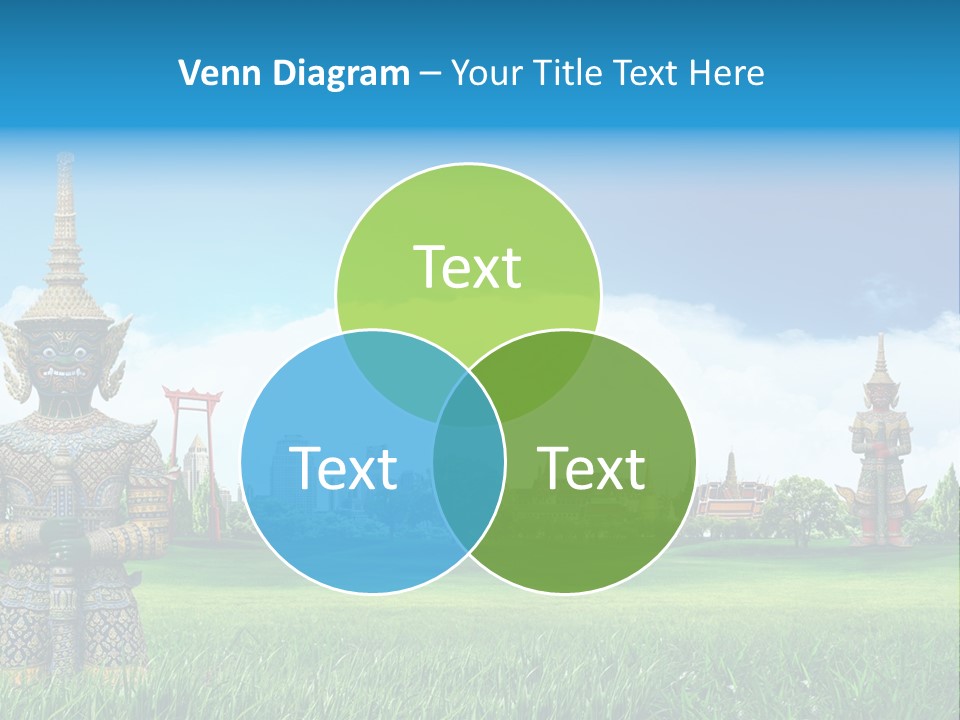 Summer Asia Countryside PowerPoint Template