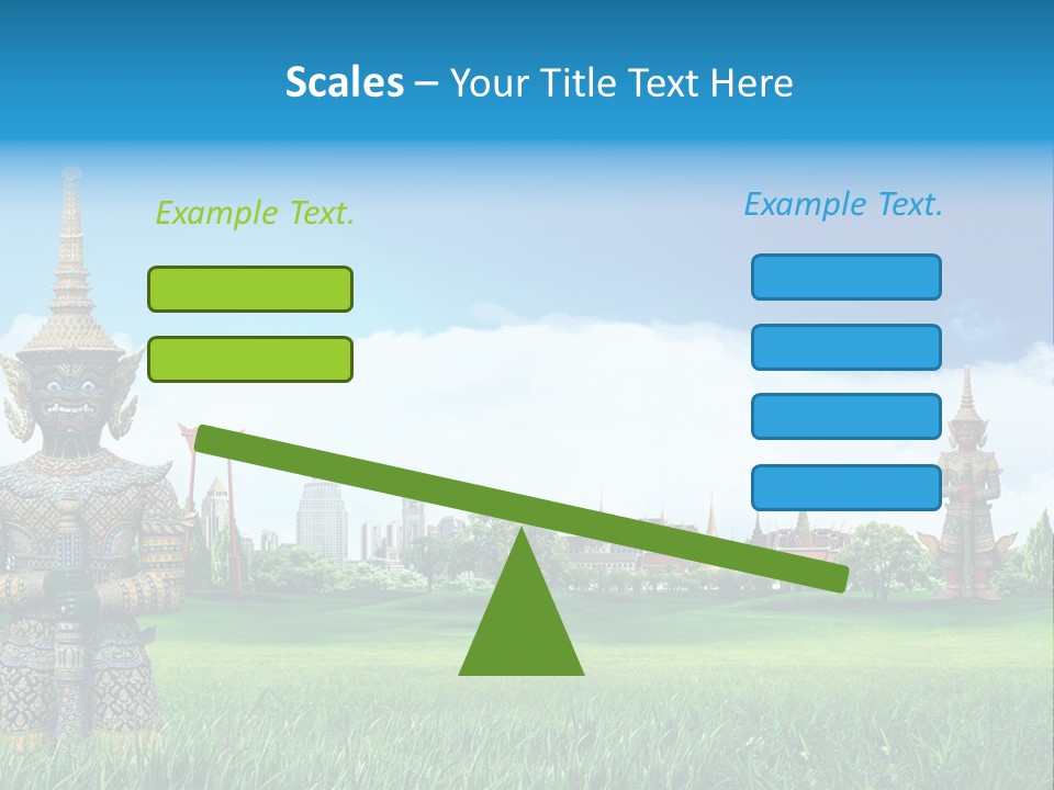 Summer Asia Countryside PowerPoint Template