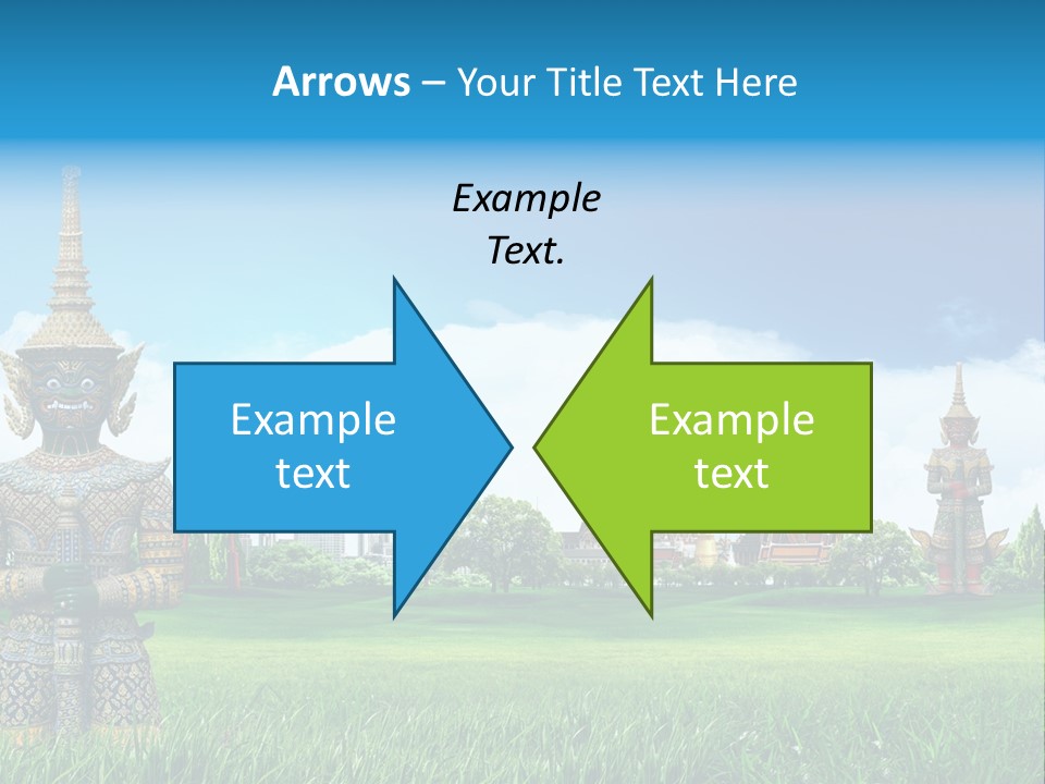 Summer Asia Countryside PowerPoint Template