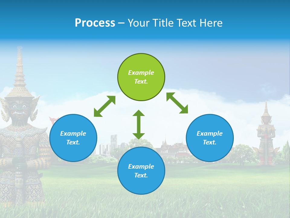 Summer Asia Countryside PowerPoint Template