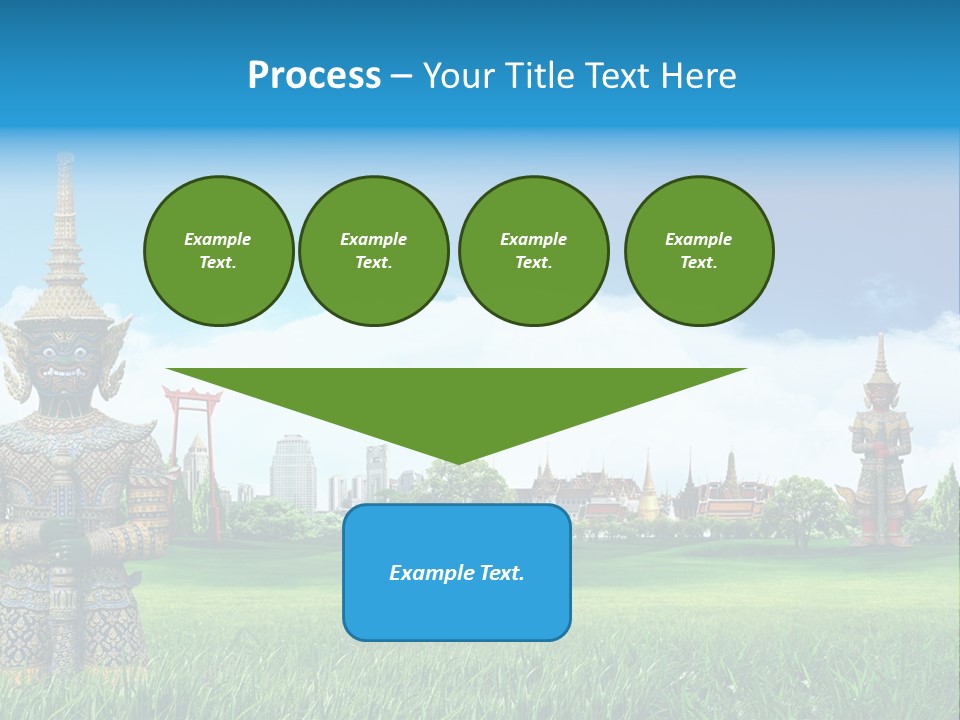 Summer Asia Countryside PowerPoint Template