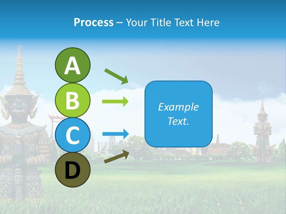 Summer Asia Countryside PowerPoint Template