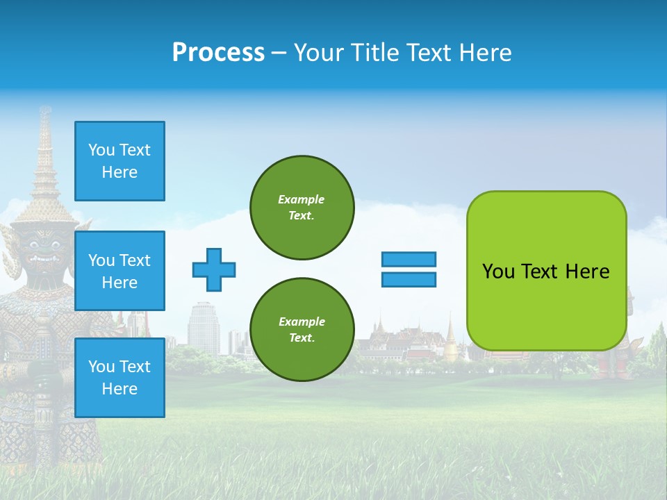 Summer Asia Countryside PowerPoint Template