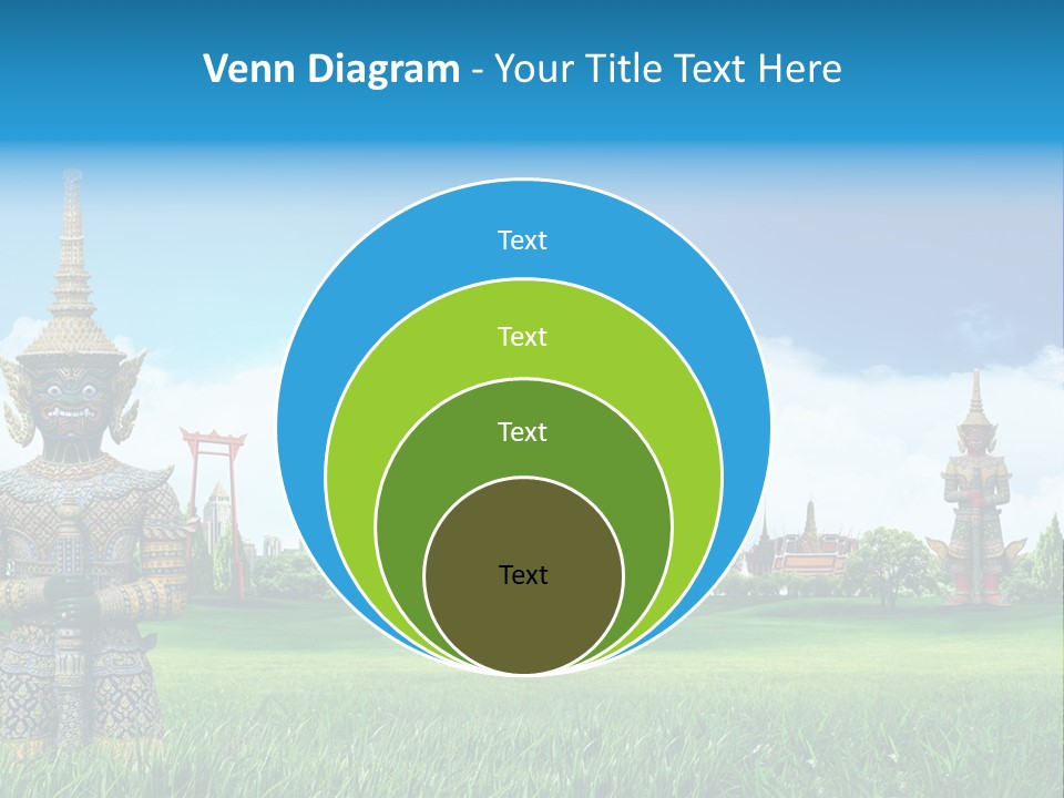 Summer Asia Countryside PowerPoint Template