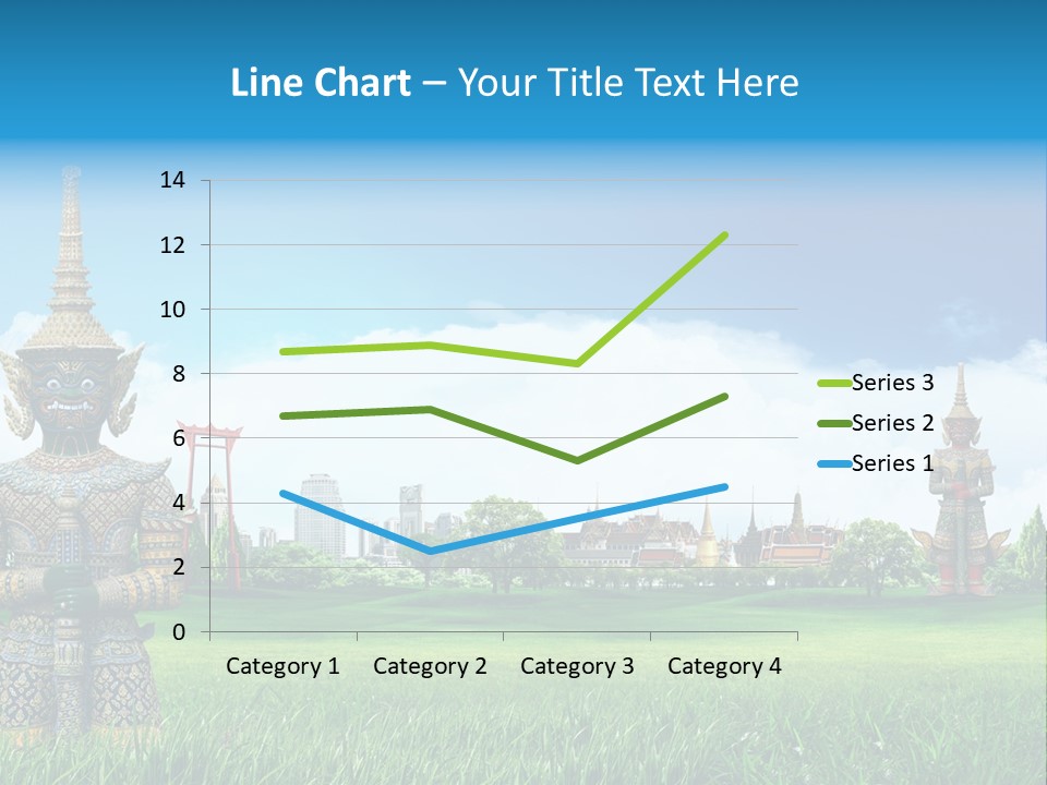 Summer Asia Countryside PowerPoint Template