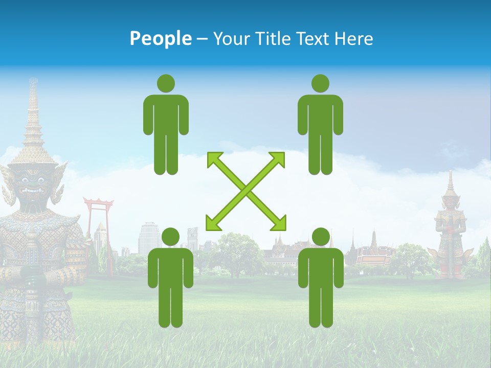 Summer Asia Countryside PowerPoint Template