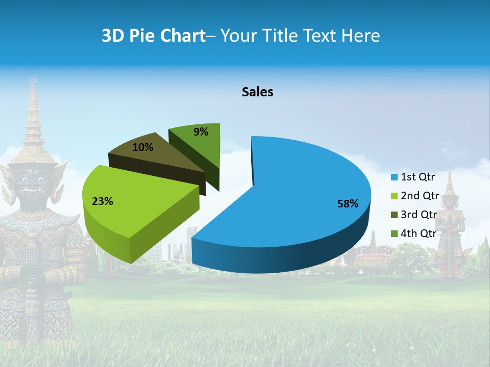 Summer Asia Countryside PowerPoint Template
