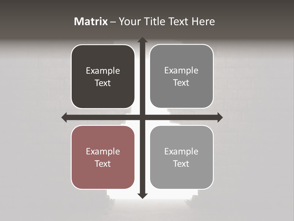 Closed Conceptual Secret PowerPoint Template