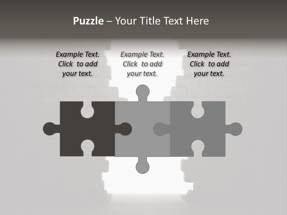 Closed Conceptual Secret PowerPoint Template