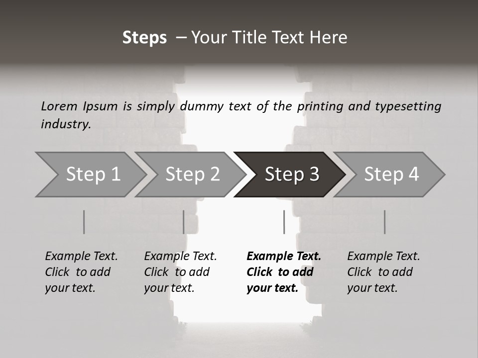 Closed Conceptual Secret PowerPoint Template