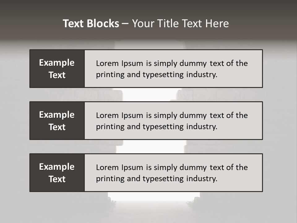 Closed Conceptual Secret PowerPoint Template
