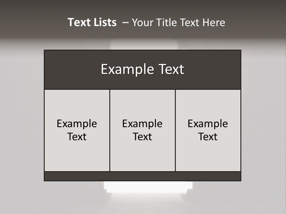 Closed Conceptual Secret PowerPoint Template