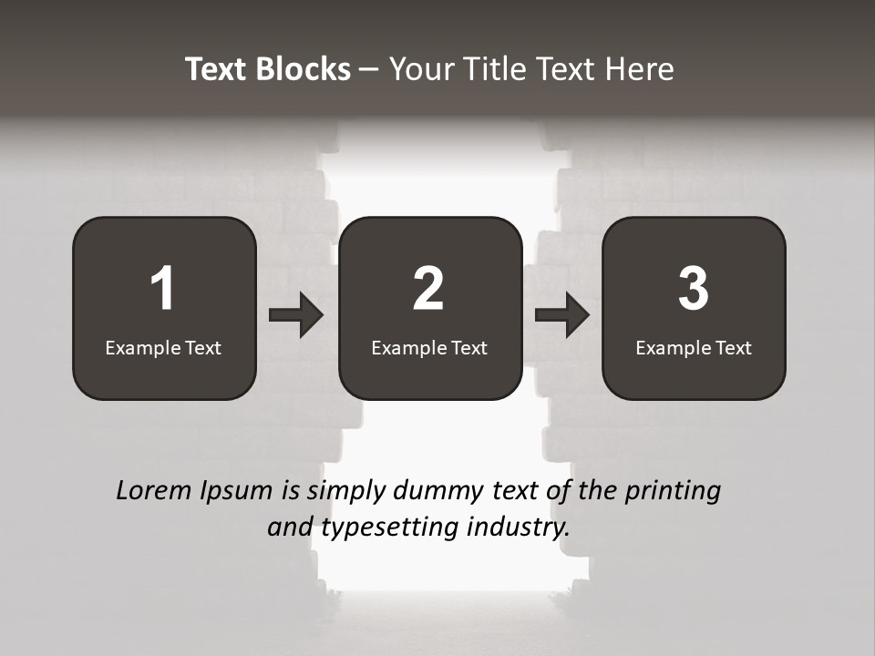 Closed Conceptual Secret PowerPoint Template