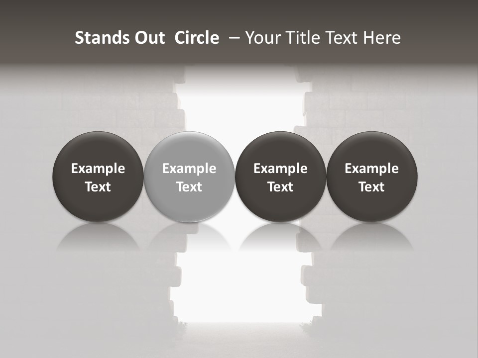 Closed Conceptual Secret PowerPoint Template