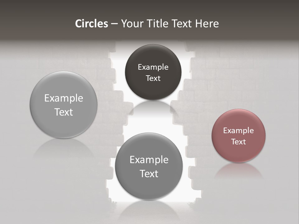 Closed Conceptual Secret PowerPoint Template