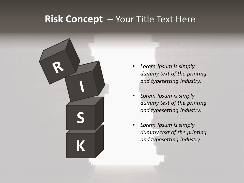 Closed Conceptual Secret PowerPoint Template