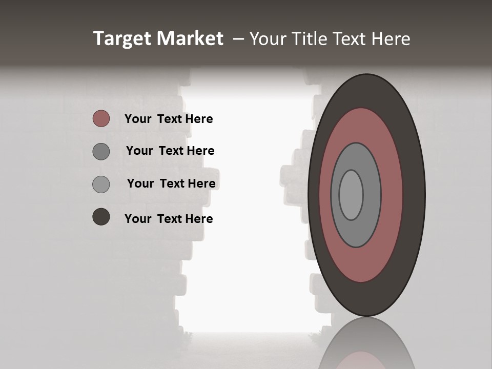 Closed Conceptual Secret PowerPoint Template