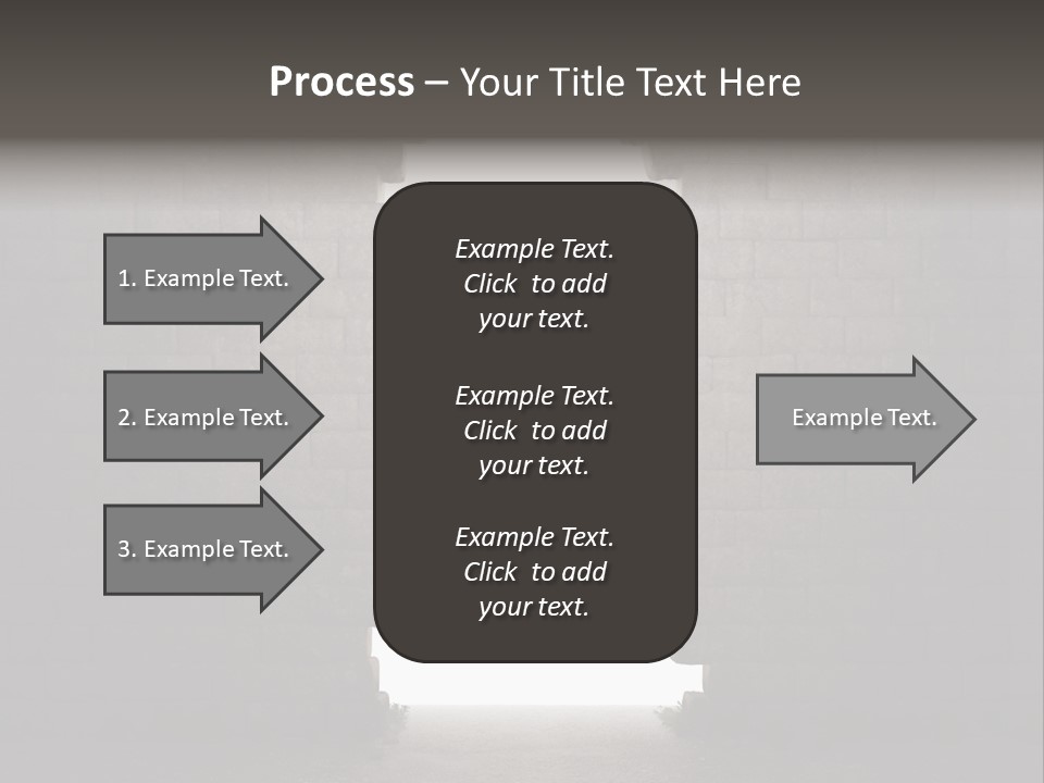 Closed Conceptual Secret PowerPoint Template