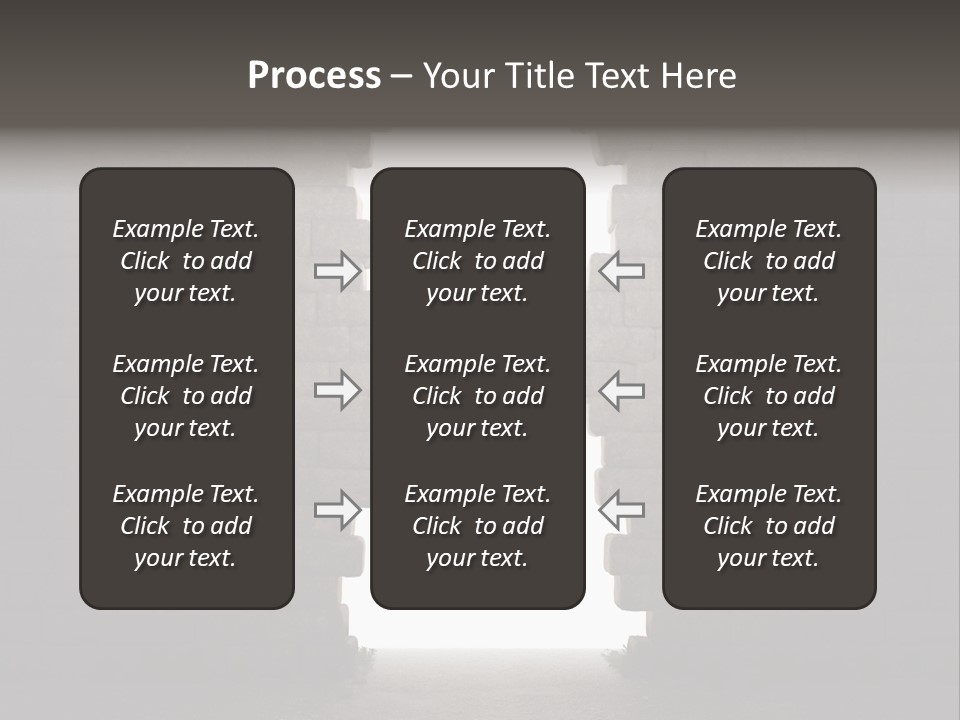 Closed Conceptual Secret PowerPoint Template