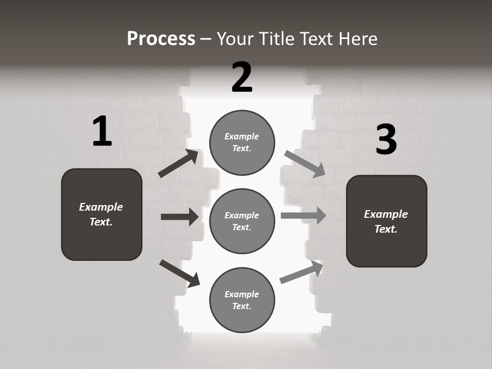Closed Conceptual Secret PowerPoint Template