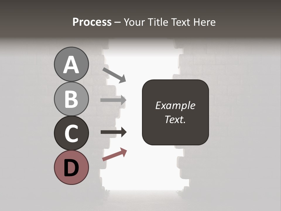 Closed Conceptual Secret PowerPoint Template