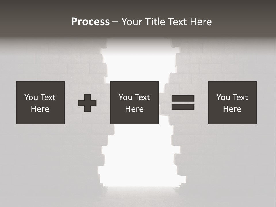 Closed Conceptual Secret PowerPoint Template