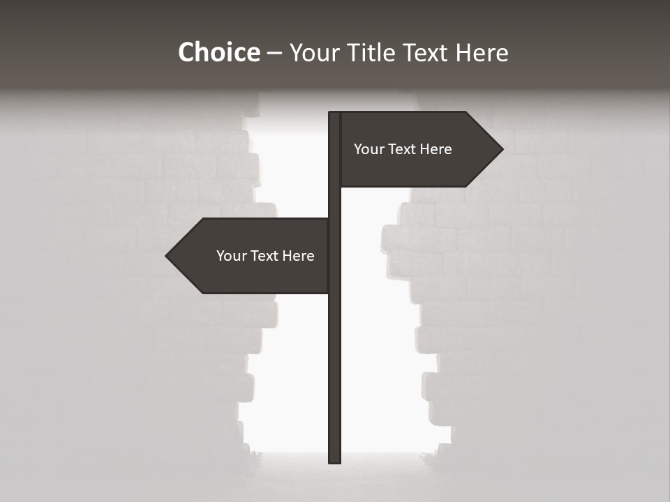 Closed Conceptual Secret PowerPoint Template