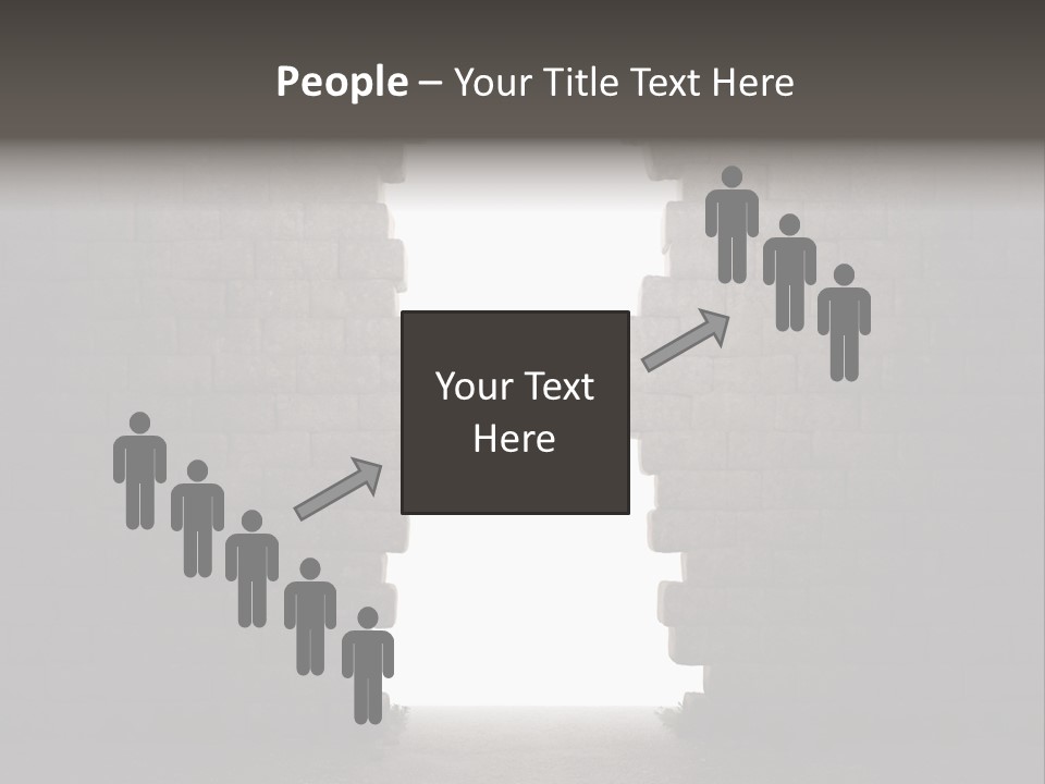 Closed Conceptual Secret PowerPoint Template