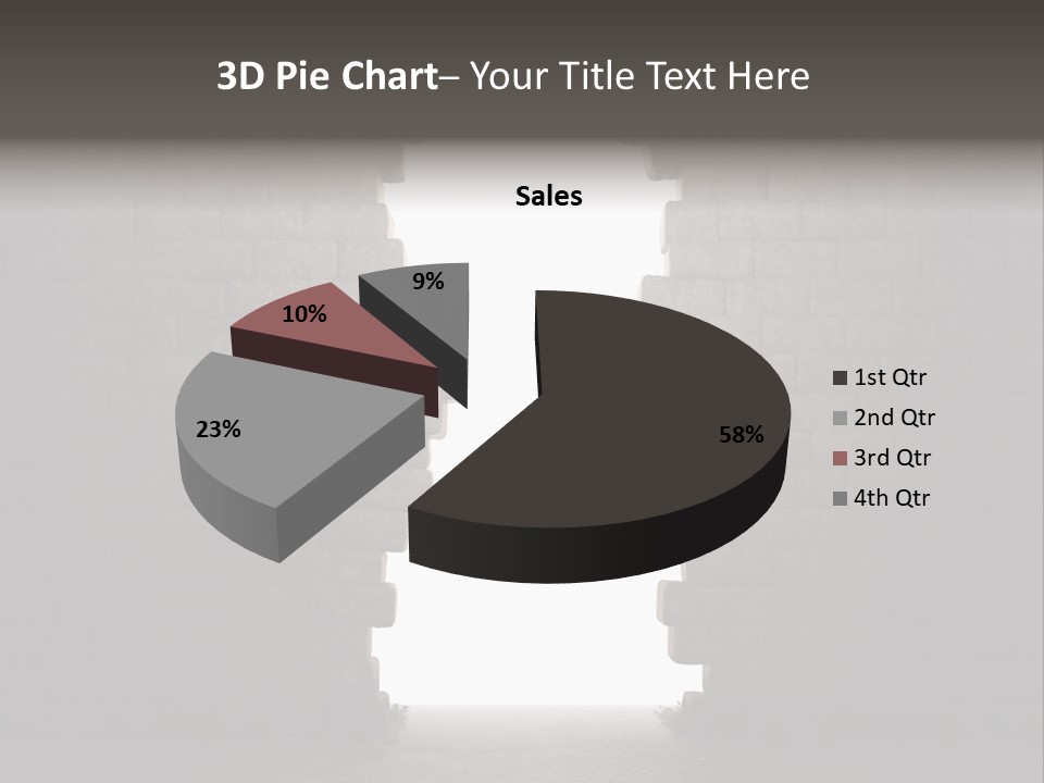 Closed Conceptual Secret PowerPoint Template