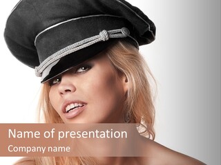 Beautiful Looking Facial PowerPoint Template