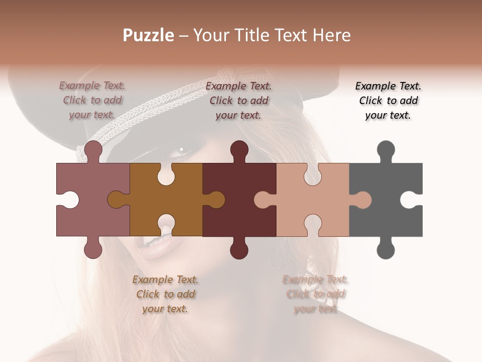 Beautiful Looking Facial PowerPoint Template