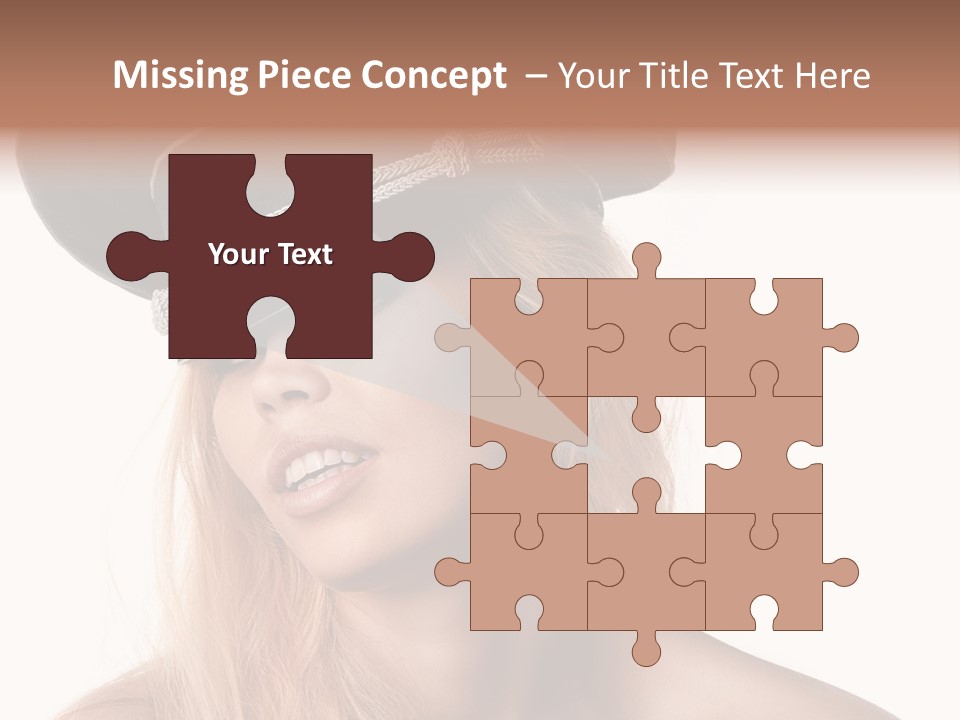 Beautiful Looking Facial PowerPoint Template